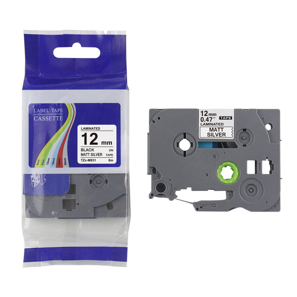 Label Printer Tape - Compatible Brother TZe Lamilated Label Tape