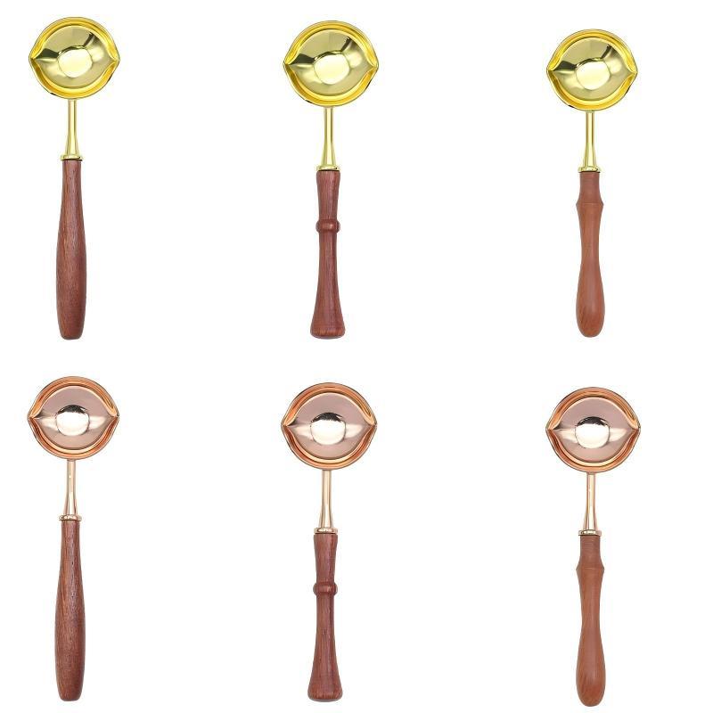 Wax Seal Stamp Kit - ●Two Diversion Port Wax Seal Spoon