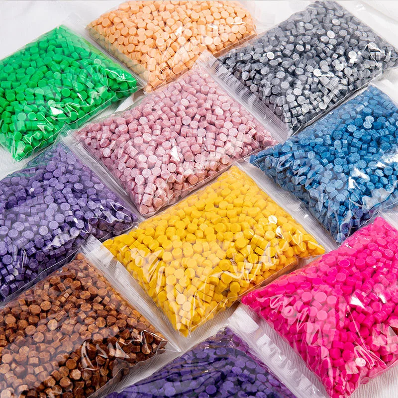 Pearlescent Color Wax 500g Oct - Wax Seal Stamp Kit 评论和价格