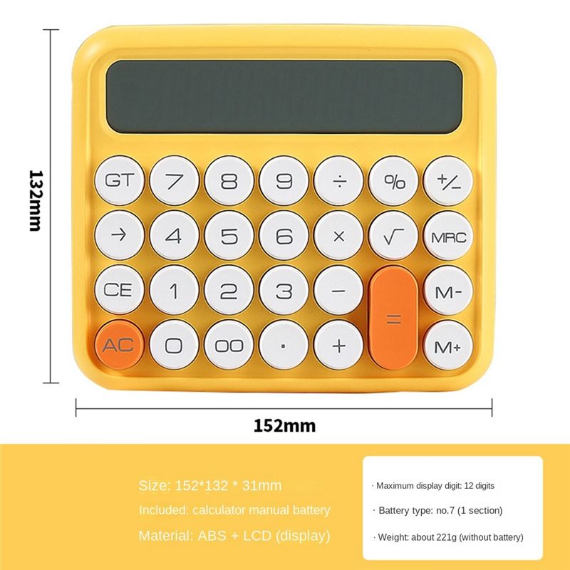 AB30 12 Digits Square Calculat - Stationery Office 评论和价格