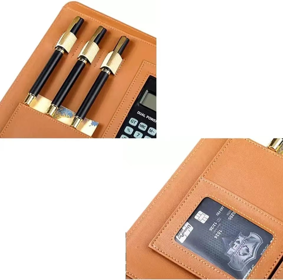 A4Pu leather briefcase equippe - Portfolio Folder Zip 评论和价格
