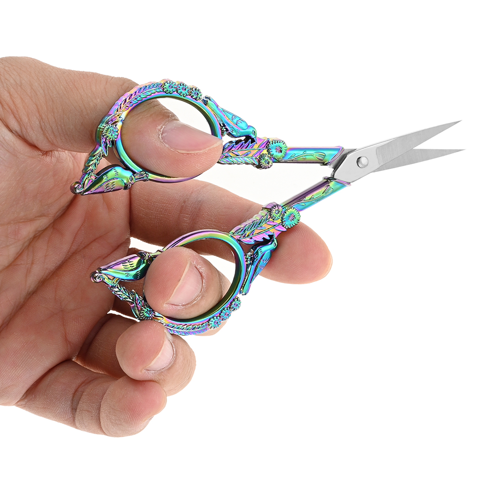 Retro Embroidery Scissors with - Scissors Stainless Craft 评论和价格