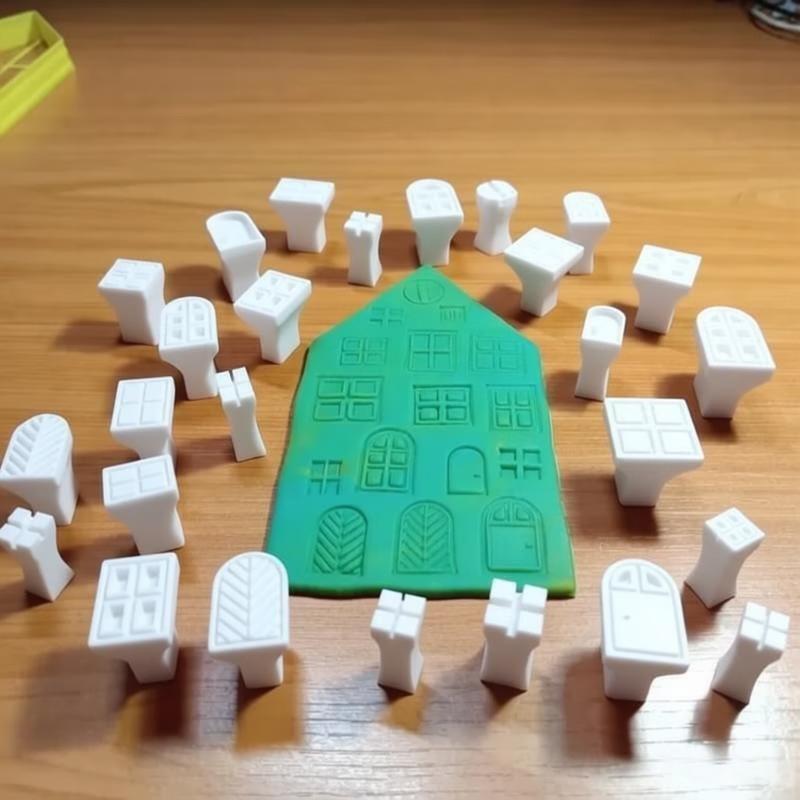 25pcs Plastic Clay Stamp & Mol - Wax Seal Stamp Kit 评论和价格