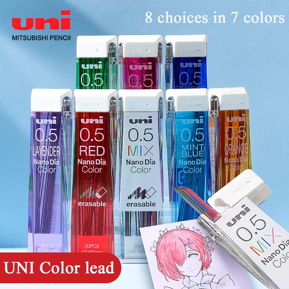 Japan Uni Nano Dia Color 202ND - Mechanical Pencil Lead 评论和价格