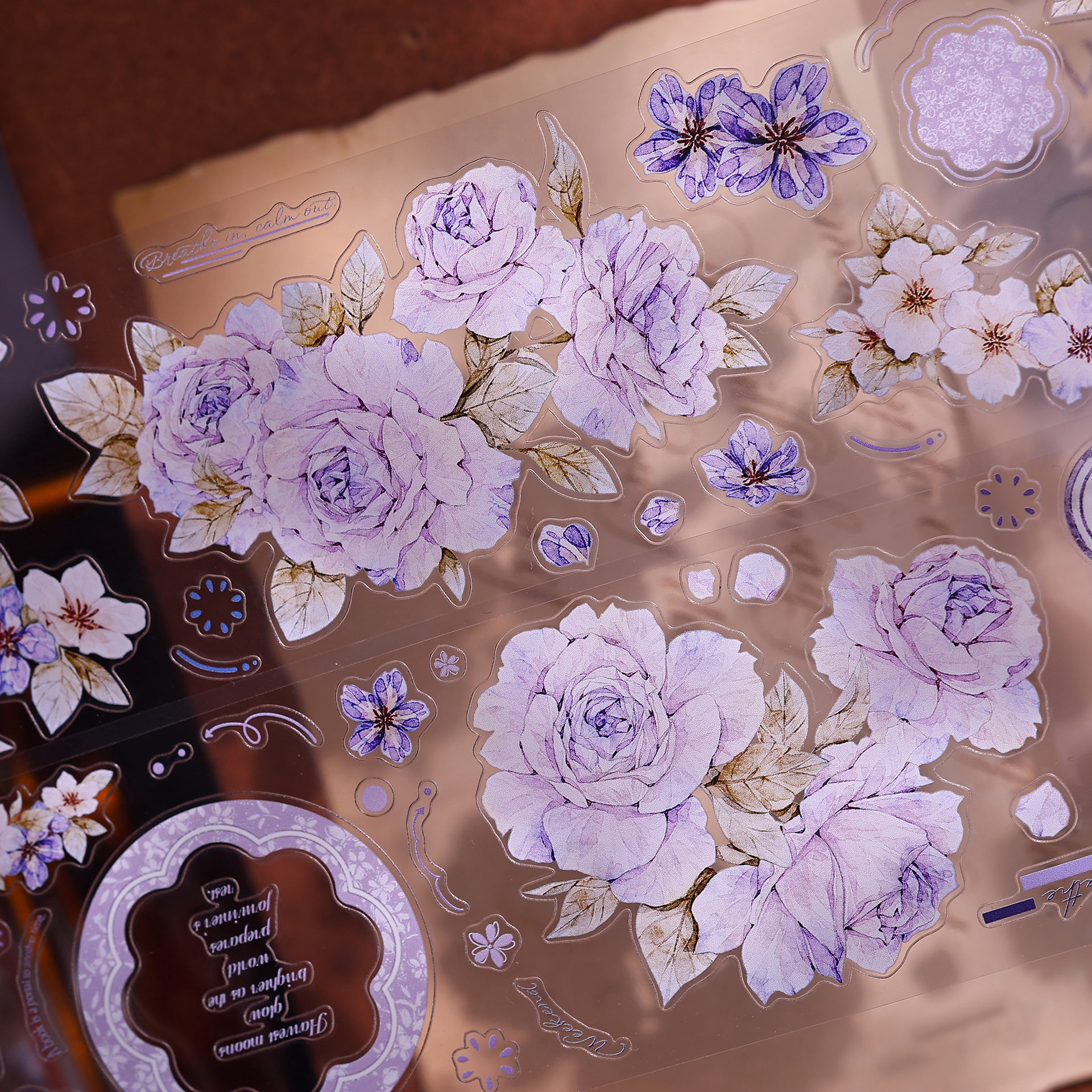 XiaoBaiJia Studio Vintage Rose - Washi Tape Set 评论和价格