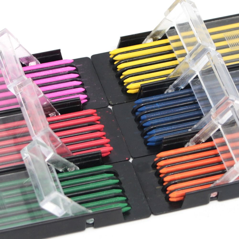 12PCS/Box 2.0mm HB Multi-color - Mechanical Pencil Lead 评论和价格