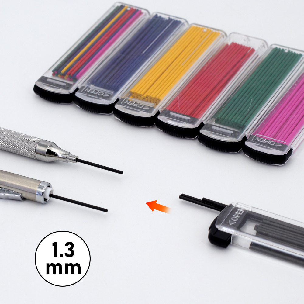 30Pcs/1Box 1.3MM Automatic Pen - Mechanical Pencil Lead 评论和价格