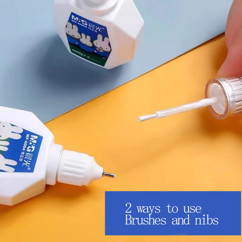 M&G Correction Fluid for Stude - Correction Fluid White 评论和价格