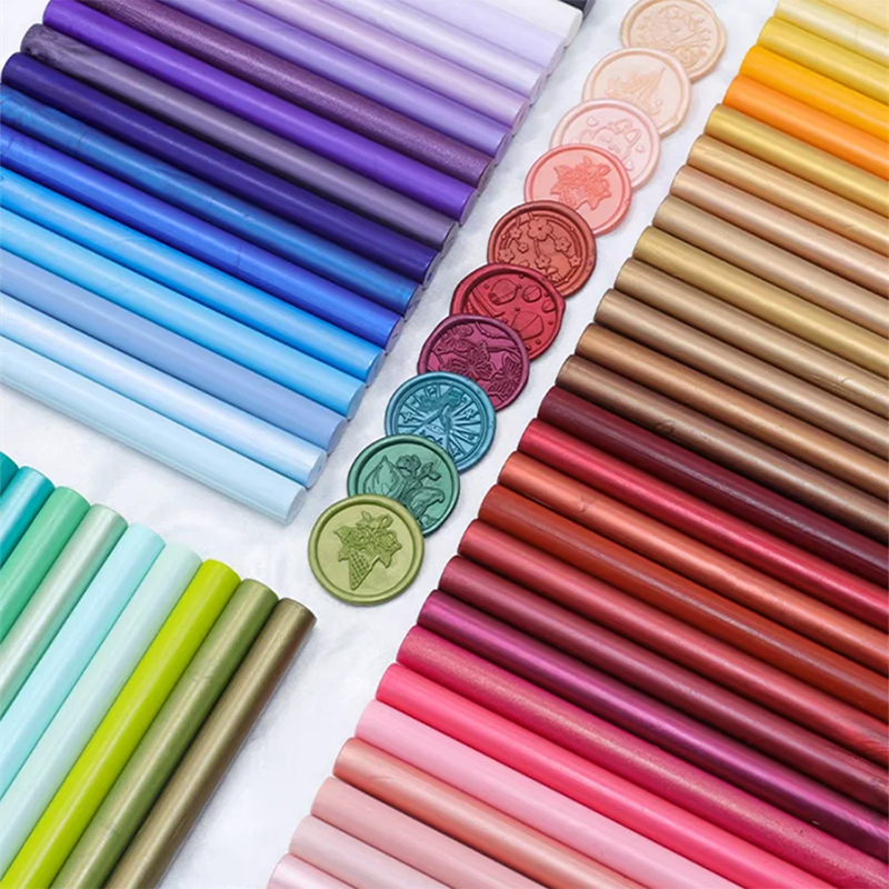 6Pcs Wax Seal Sticks 26Colors  - Wax Seal Stamp Kit 评论和价格