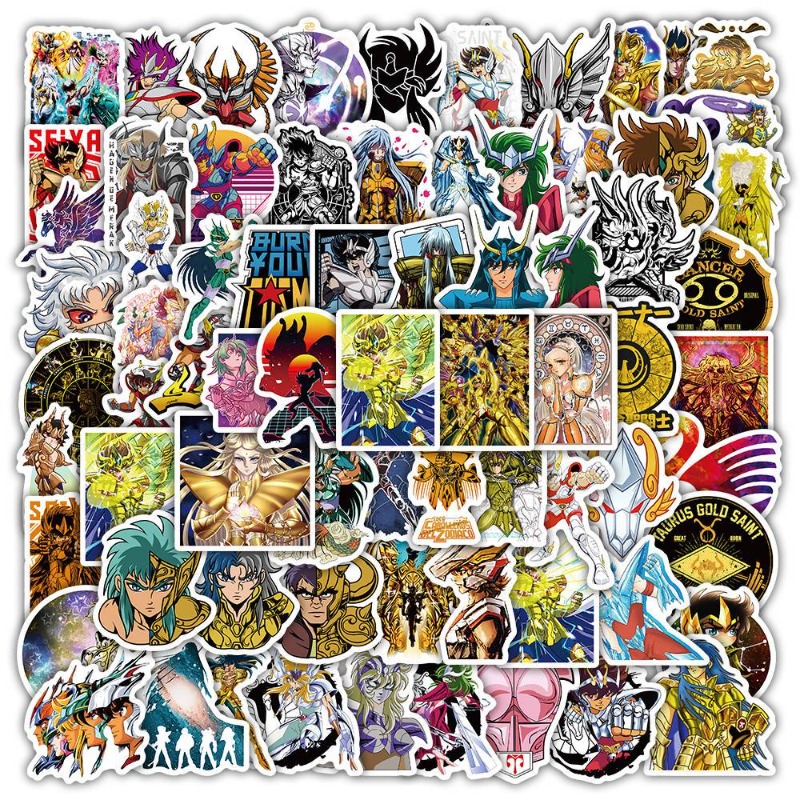 101Pcs Saint Seiya Anime Stick - Stationery Office 评论和价格
