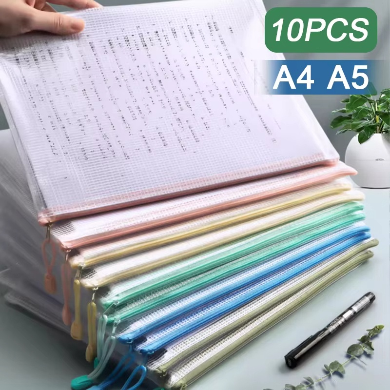 5-30pcs Multipurpose Mesh Zipp - Office Stationery And Supply 评论和价格