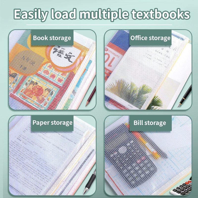 5-30pcs Multipurpose Mesh Zipp - Office Stationery And Supply 评论和价格