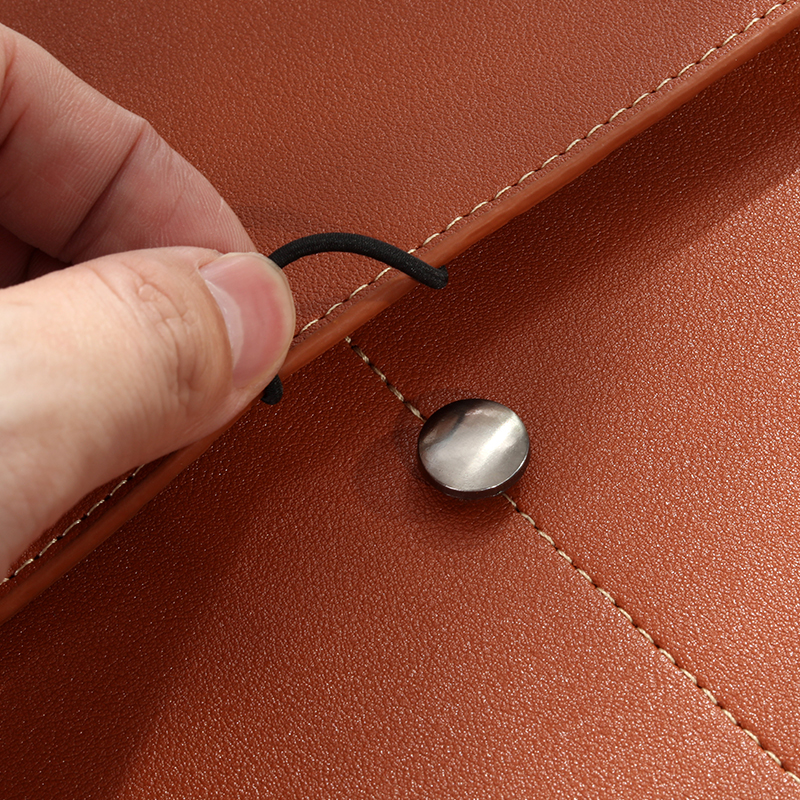 A4 Business Leather File Bag M - Portfolio Folder Zip 评论和价格