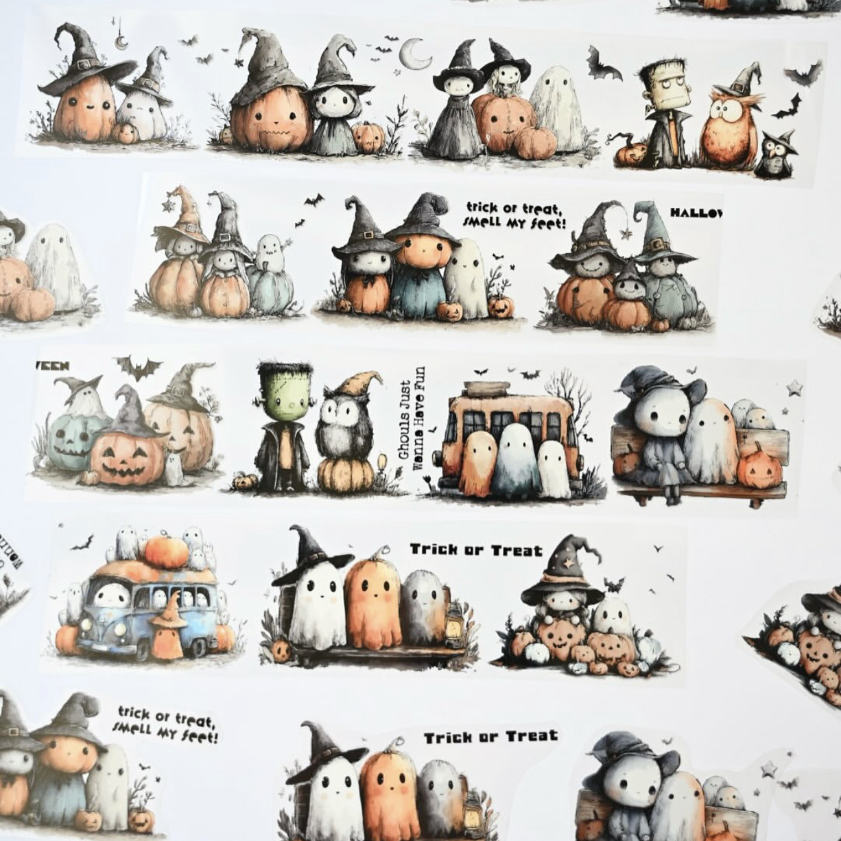 1Loop NEVERLAND Vintage Hallow - Washi Tape Set 评论和价格