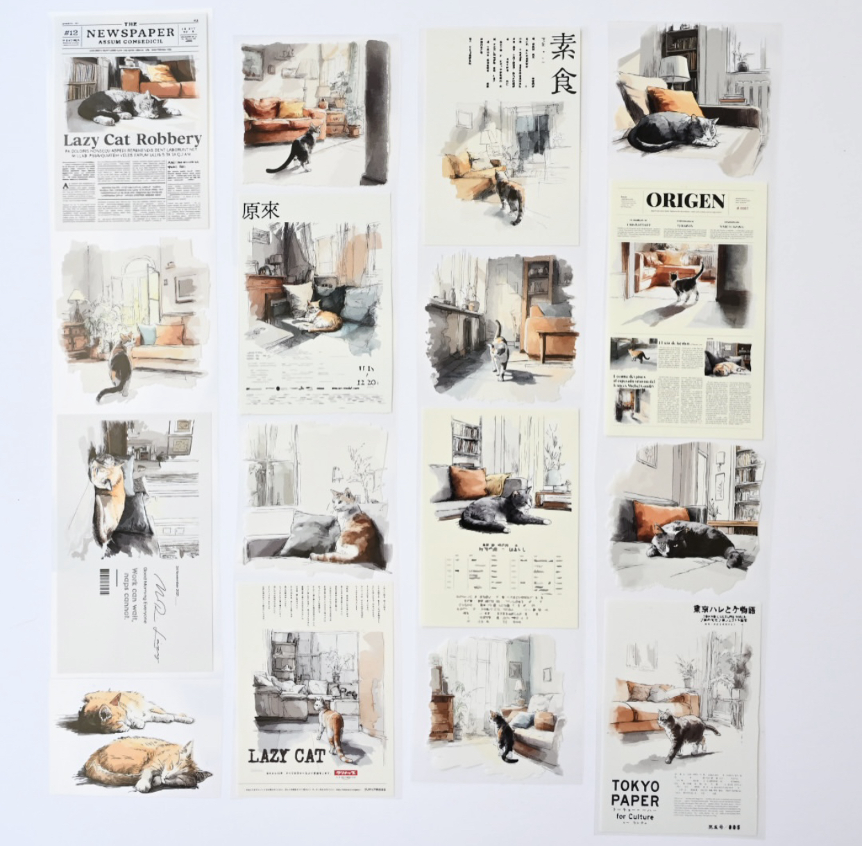 1Loop NEVERLAND Vintage Hallow - Washi Tape Set 评论和价格