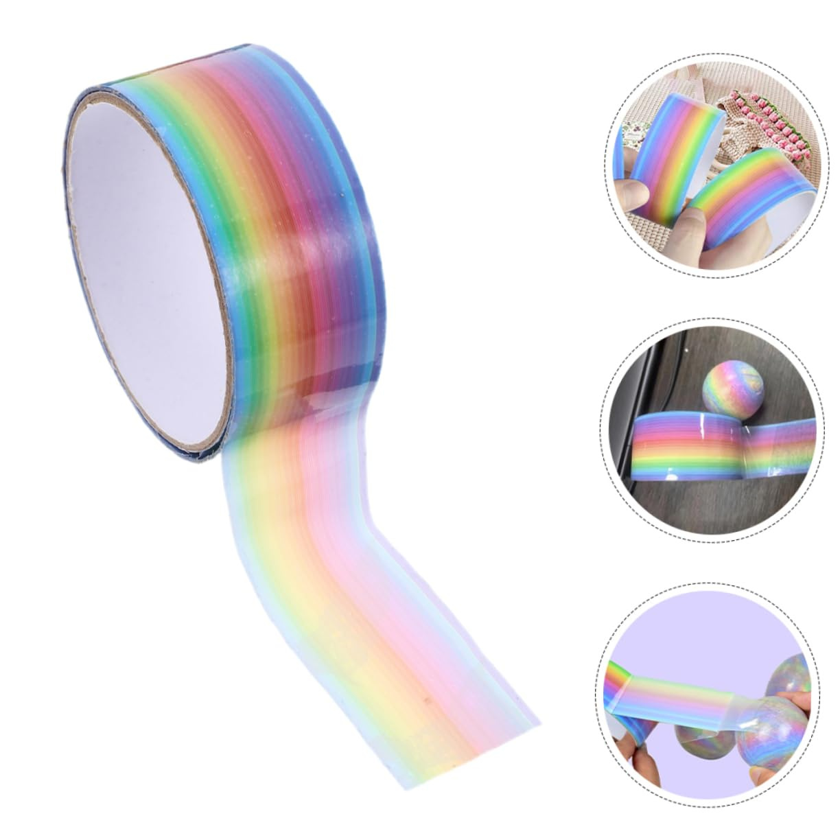 1pcs Rainbow Balls Sticky Ball - Glue Stick Pack 评论和价格