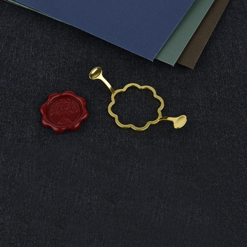 5-Pack Hexagon Square Metal Wa - Wax Seal Stamp Kit 评论和价格