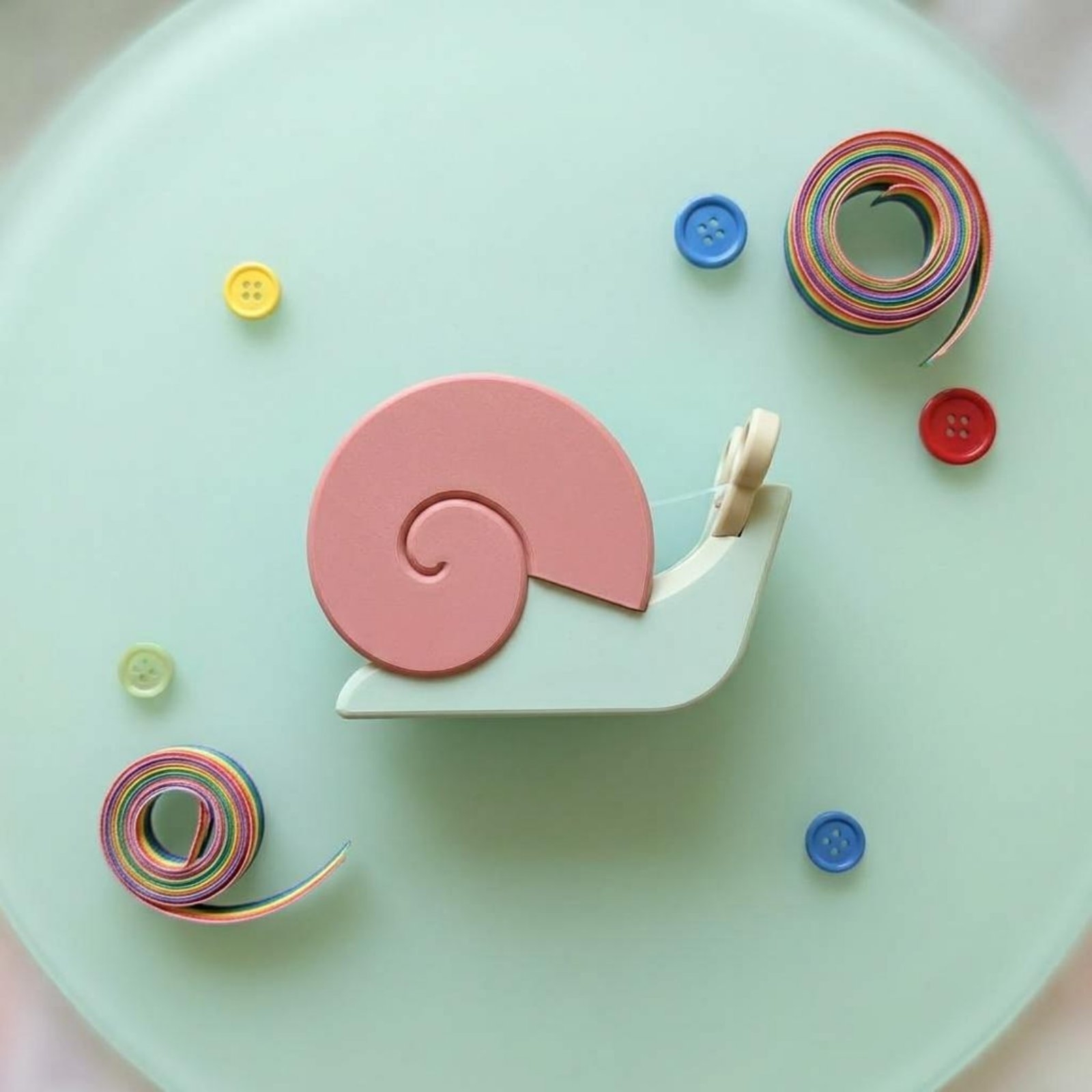 Snail-Shaped Tape Dispenser Pi - Office Stationery And Supply 评论和价格