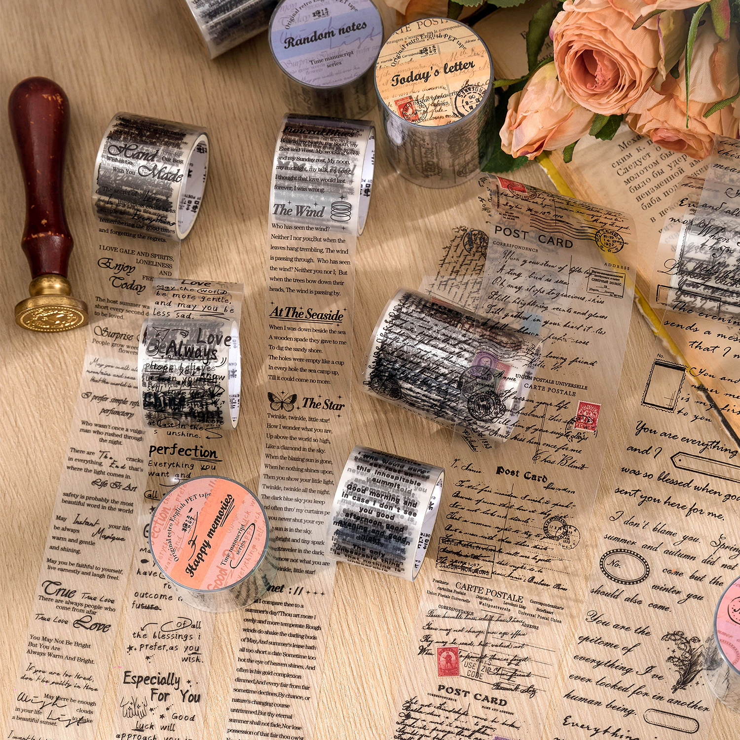3cm/5cm*2m Transparent Materia - Label Printer Tape 评论和价格
