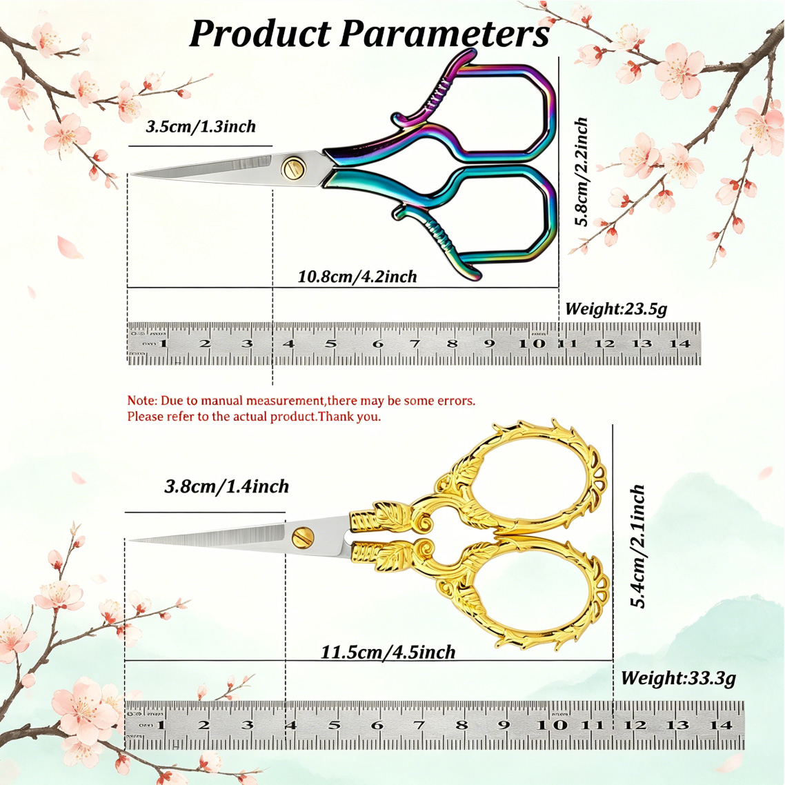 1/2PCS,Vintage Tailor Scissors - Scissors Stainless Craft 评论和价格