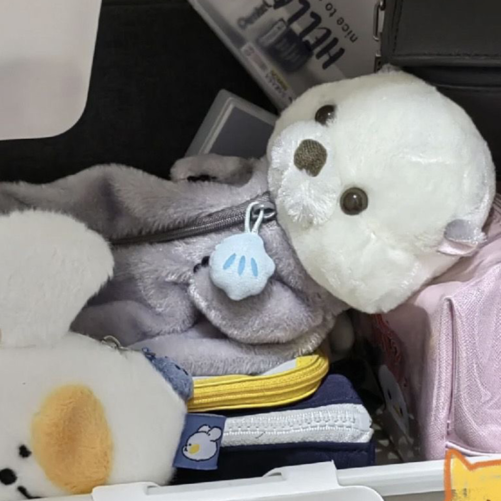Creative Plush Toy Pencil Case - Stationery Office 评论和价格