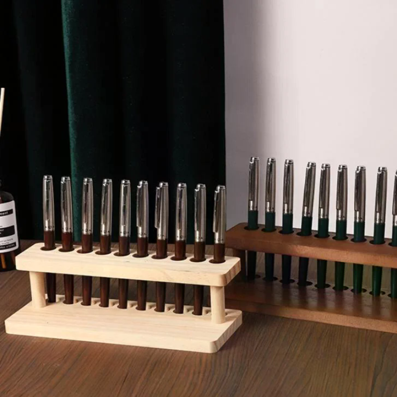 Walnut Wood Test Tube Rack Mul - Office Stationery And Supply 评论和价格