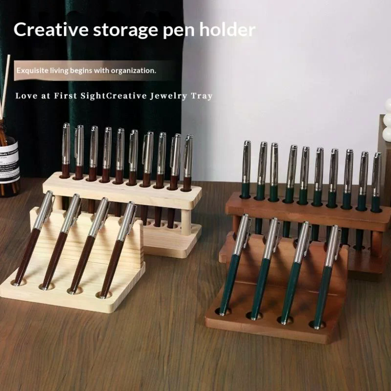 Walnut Wood Test Tube Rack Mul - Office Stationery And Supply 评论和价格