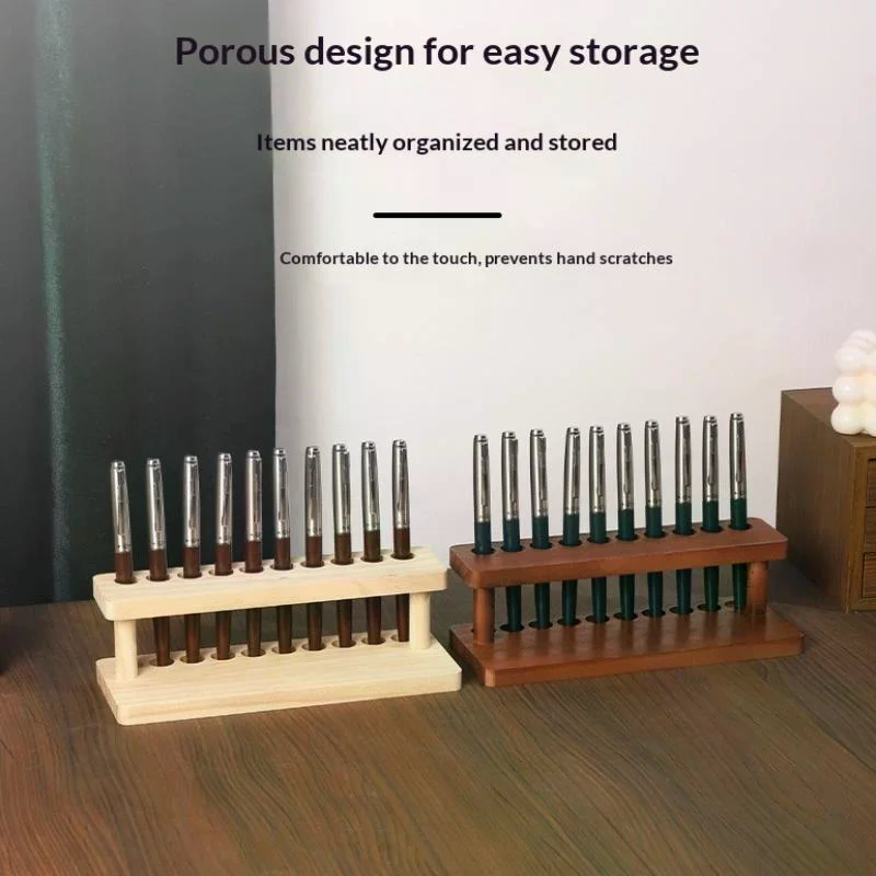 Walnut Wood Test Tube Rack Mul - Office Stationery And Supply 评论和价格