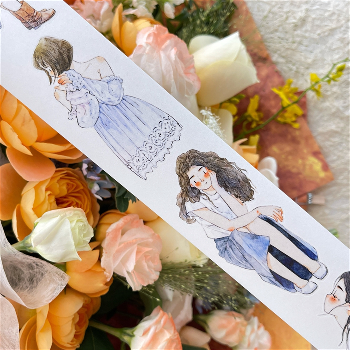 DingDing Studio Vintage Waitin - Washi Tape Set 评论和价格