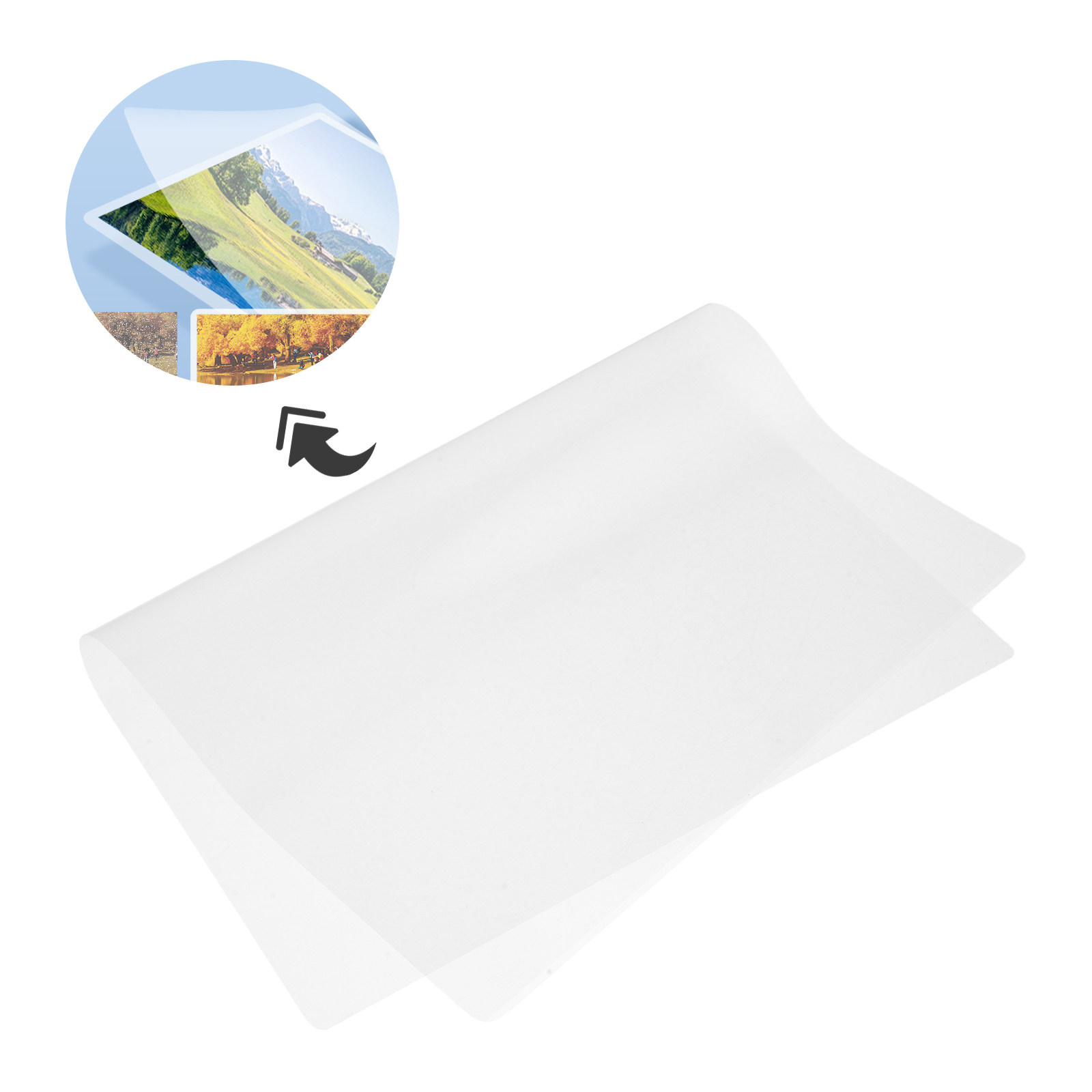 100 Sheets A4 Plastic Laminati - Document Laminator Pouch 评论和价格