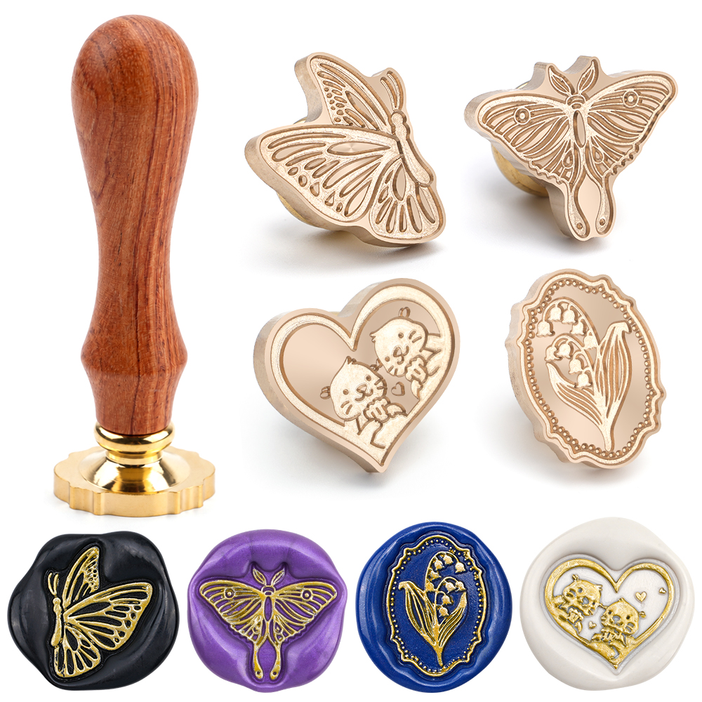 1set Wax Seal Stamp Kit, Butte - Wax Seal Stamp Kit 评论和价格