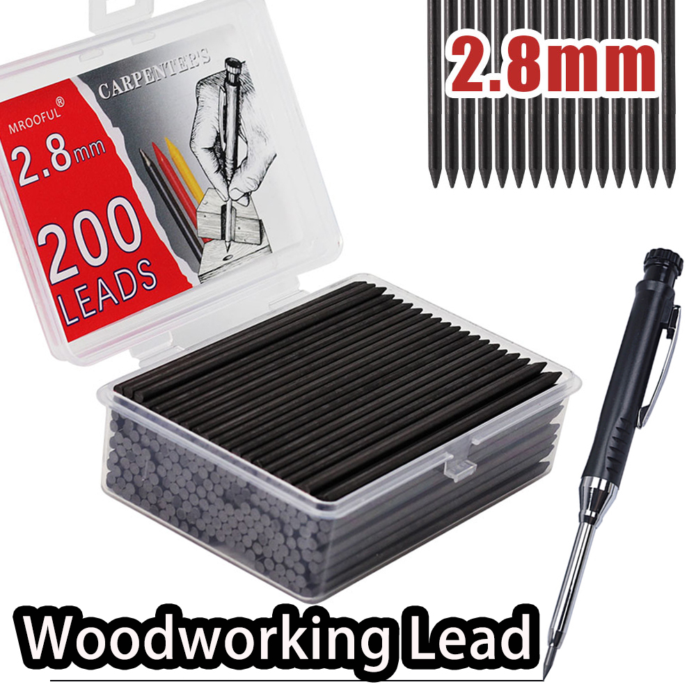 Large Capacity 2.8mm Woodworki - Mechanical Pencil Lead 评论和价格