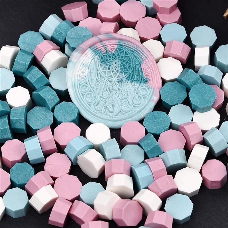 100Pcs Retro Sealing Wax Color - Wax Seal Stamp Kit 评论和价格