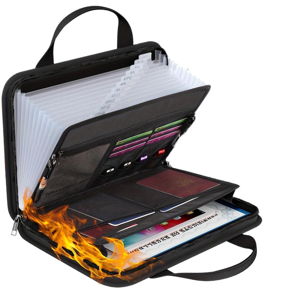 A4 Zipper File Bag Waterproof  - Portfolio Folder Zip 评论和价格