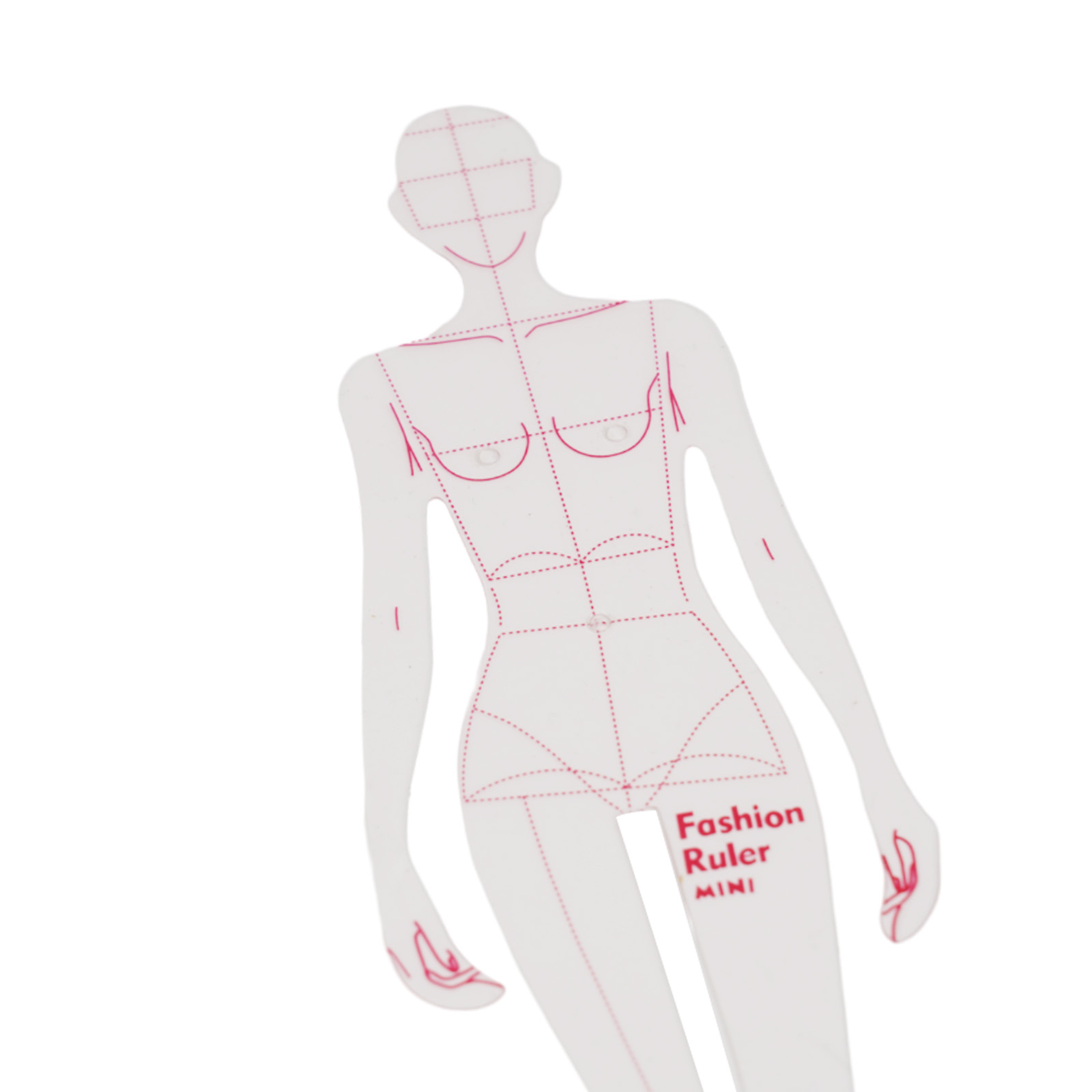 Transparent Plastic Fashion De - Ruler Set Transparent 评论和价格