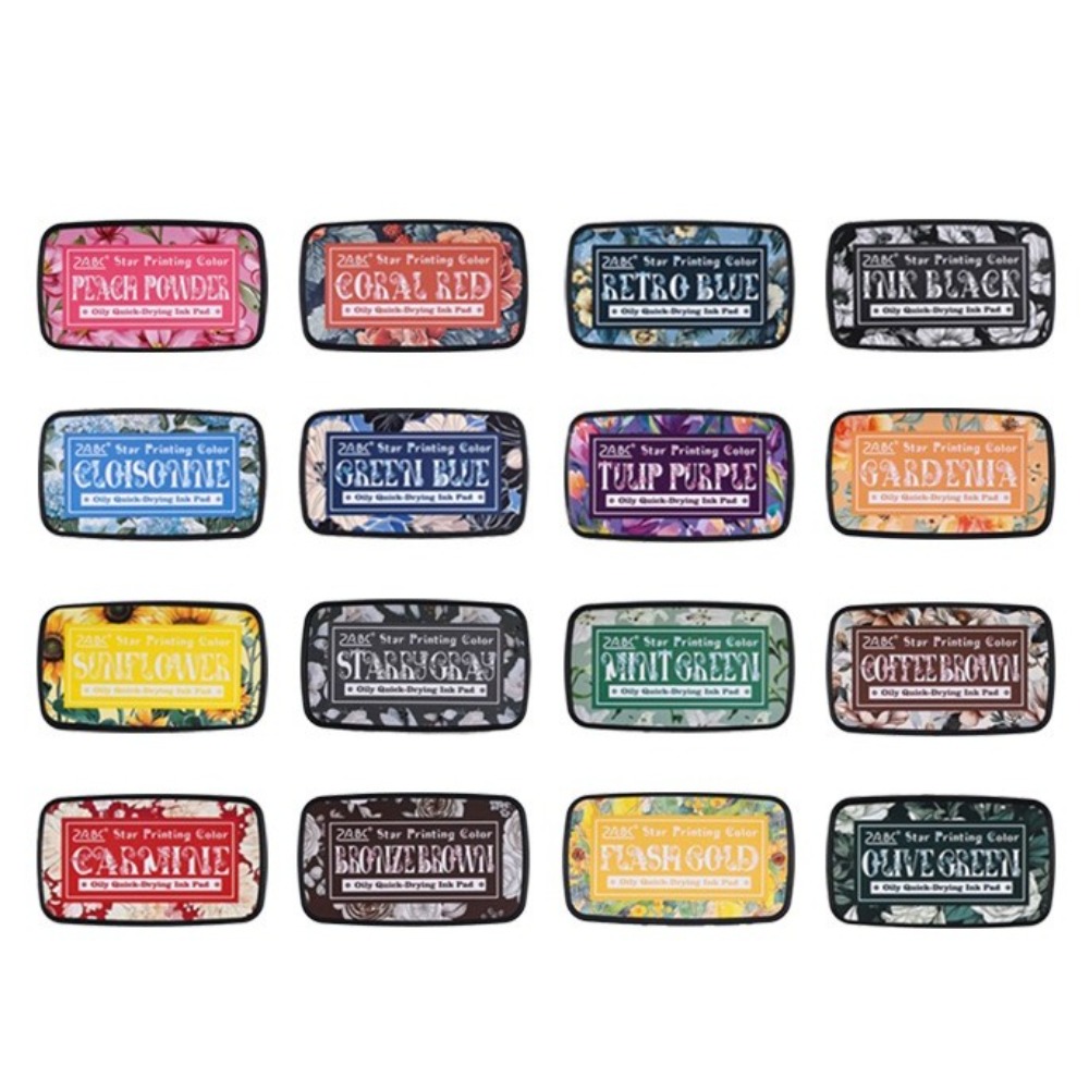 New Colorful Ink Pad Rectangul - Self Inking Stamp 评论和价格