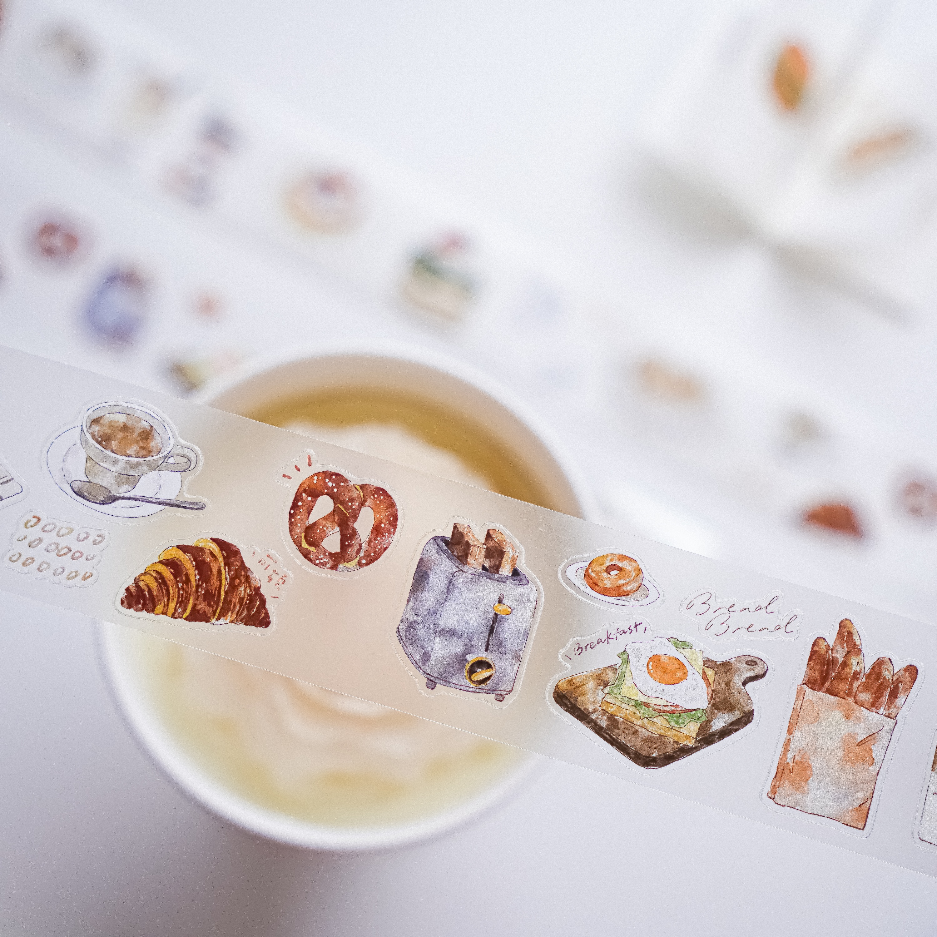 Jennyyuanzi Vintage Yummy Food - Washi Tape Set 评论和价格