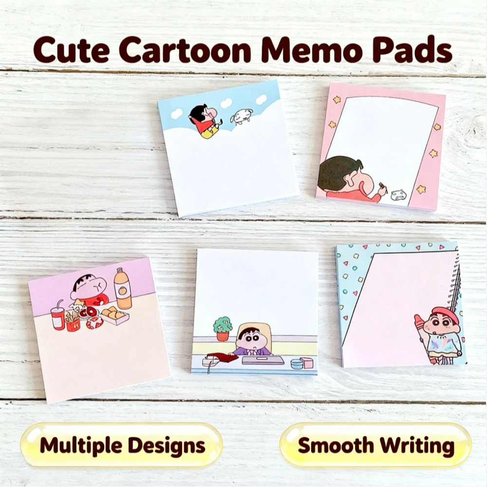Crayon Shin-chan sticky notes. - Stationery Office 评论和价格
