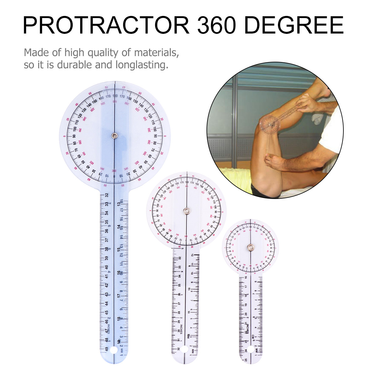 1Set Ruler Set Transparent Pla - Ruler Set Transparent 评论和价格