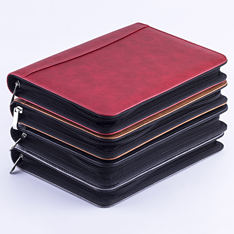 A5 Padfolio File Folder Docume - Portfolio Folder Zip 评论和价格