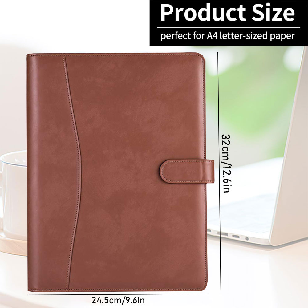 Multifunctional leather folder - Portfolio Folder Zip 评论和价格