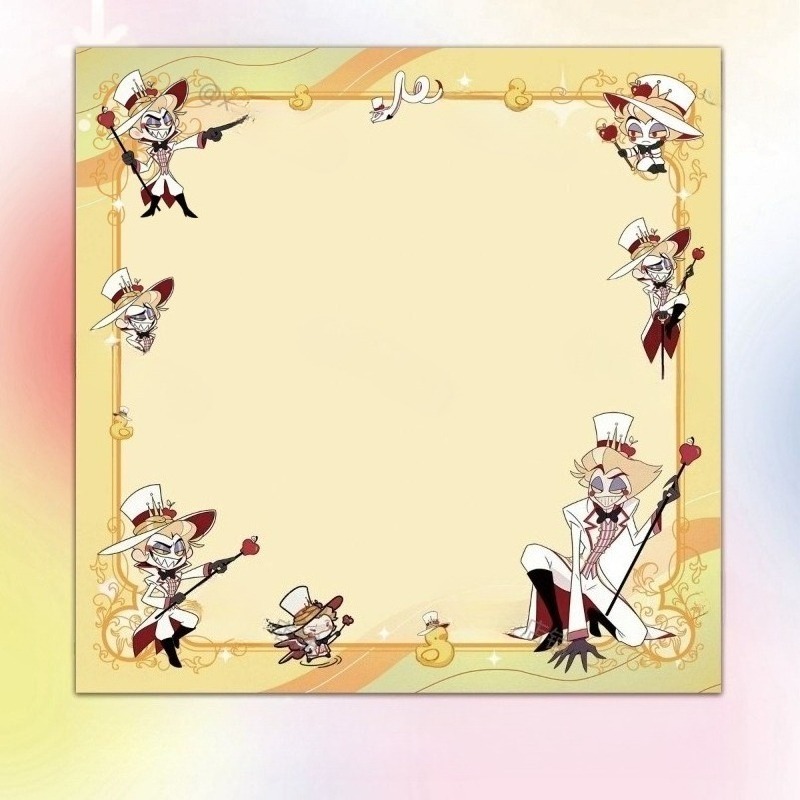 4Pcs Hazbin Hotel Zestial & Al - Stationery Office 评论和价格
