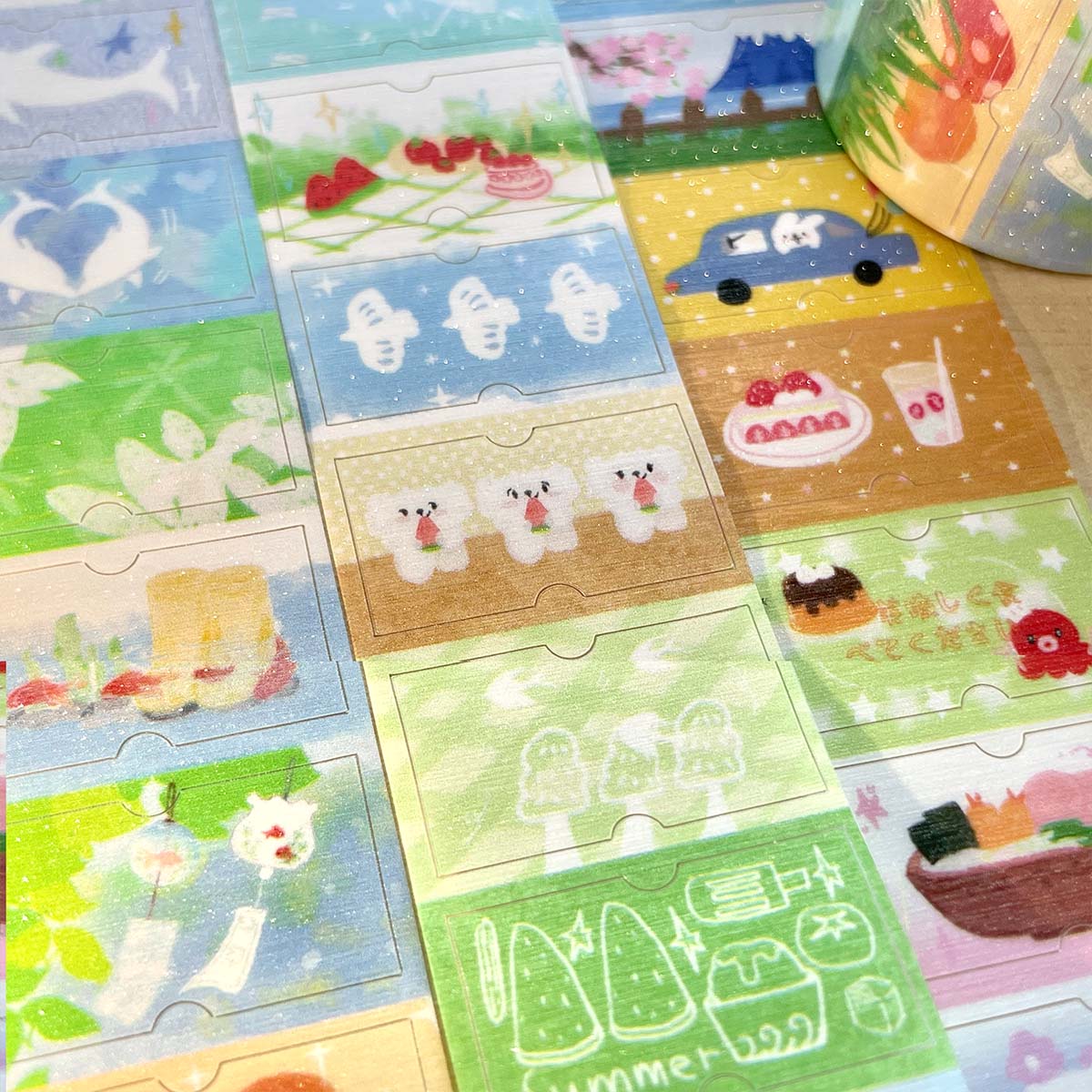 Salt Style Deco Label Sticker  - Label Printer Tape 评论和价格