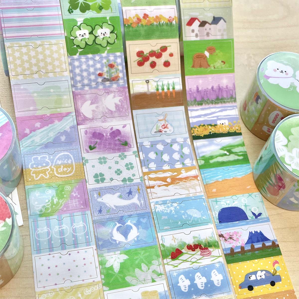 Salt Style Deco Label Sticker  - Label Printer Tape 评论和价格
