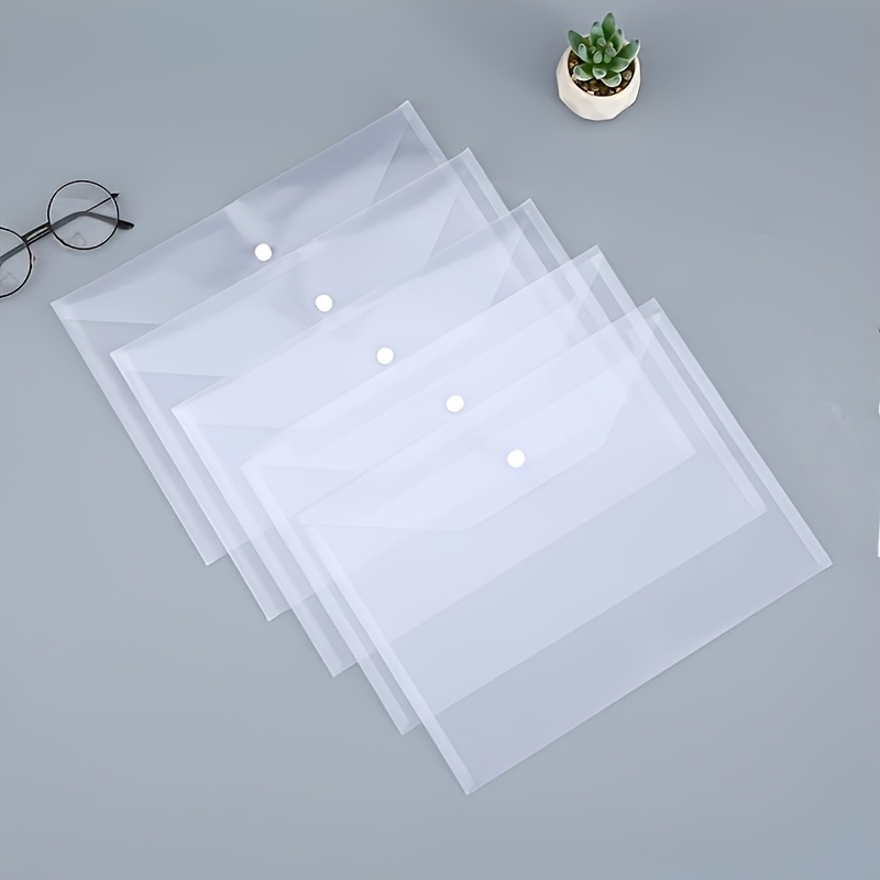 10pcs Transparent A4 Folders C - Office Stationery And Supply 评论和价格