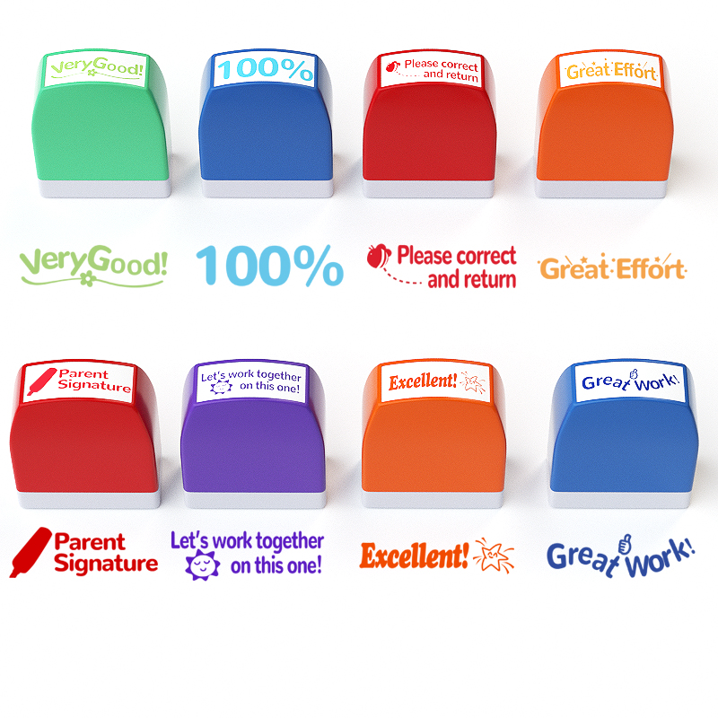 8 Teacher stamps Classroom Tea - Self Inking Stamp 评论和价格