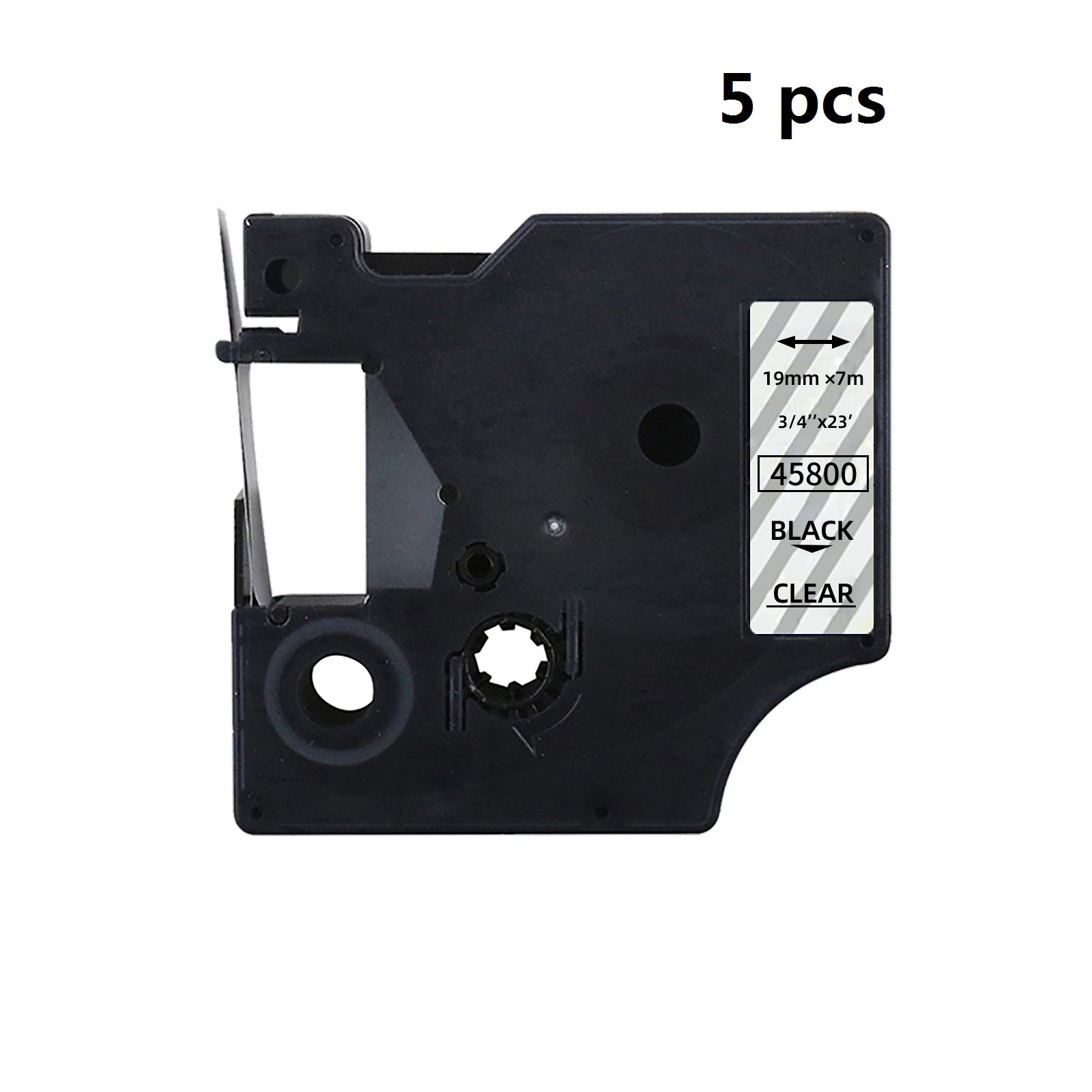 5 pcs Premium Quality Compatib - Label Printer Tape 评论和价格