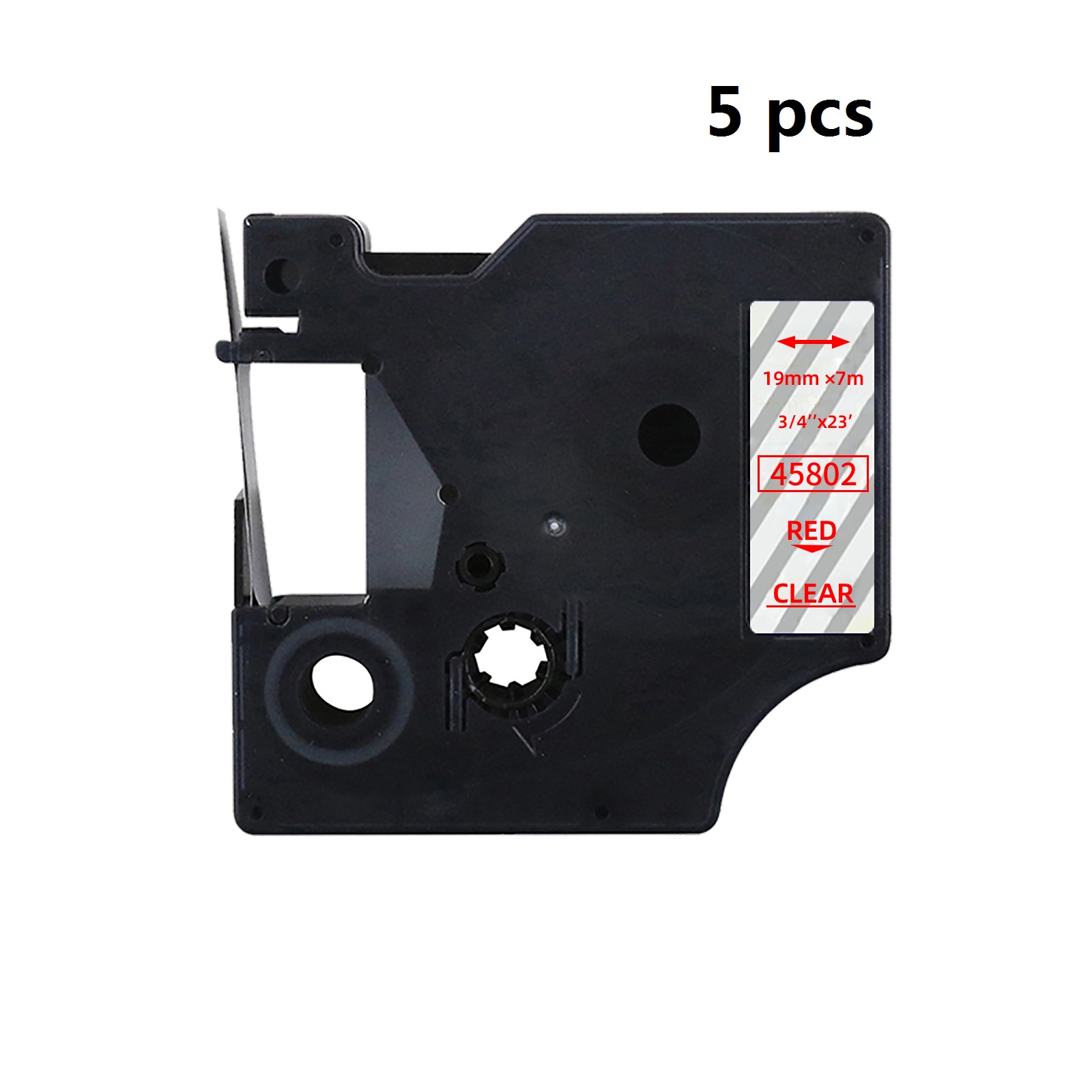 5 pcs Premium Quality Compatib - Label Printer Tape 评论和价格