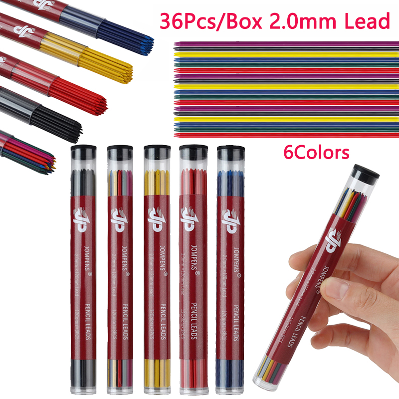 36Pcs/Box New Creative Length  - Mechanical Pencil Lead 评论和价格