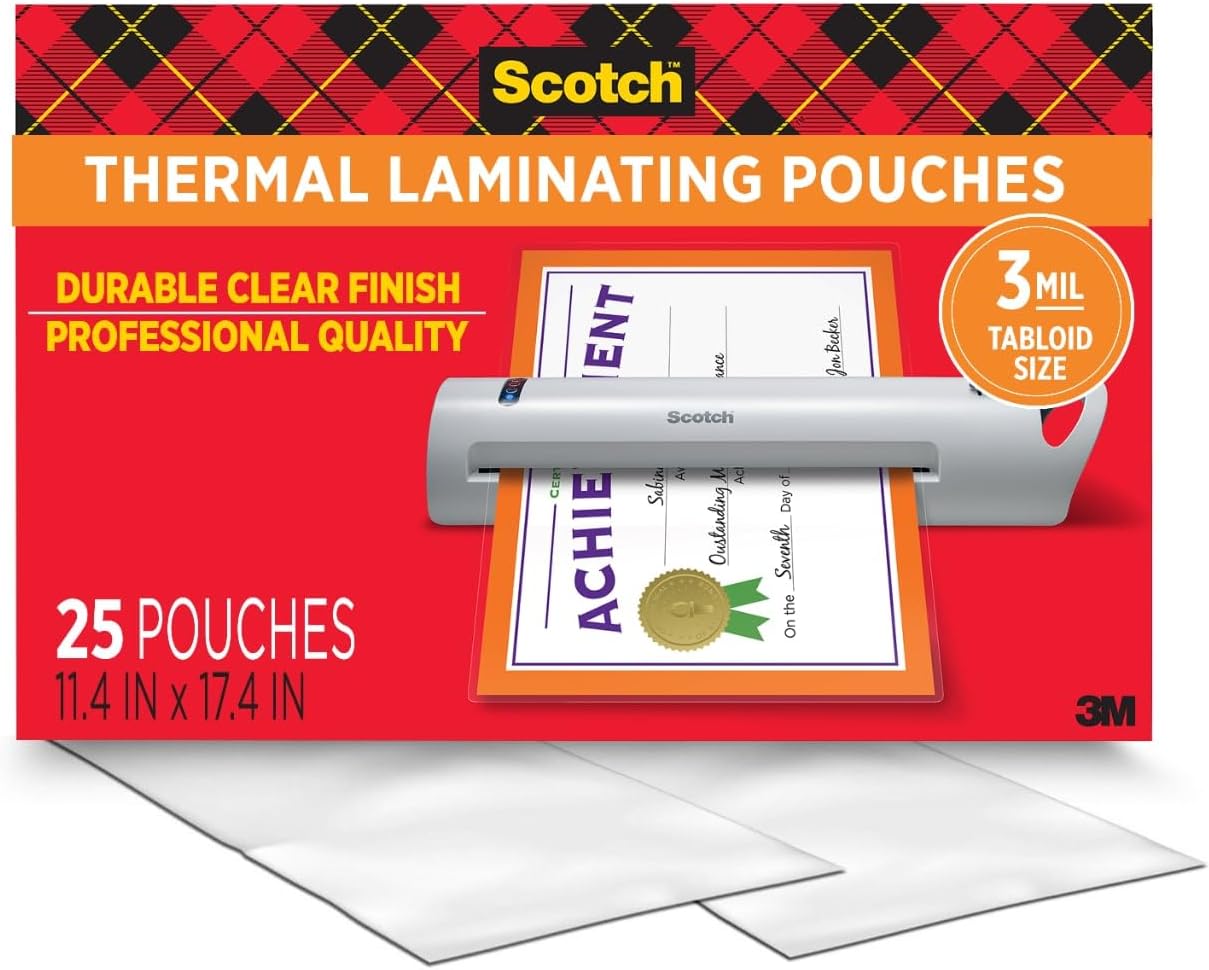 Legal Size 11x17 Thermal Lamin - Document Laminator Pouch 评论和价格